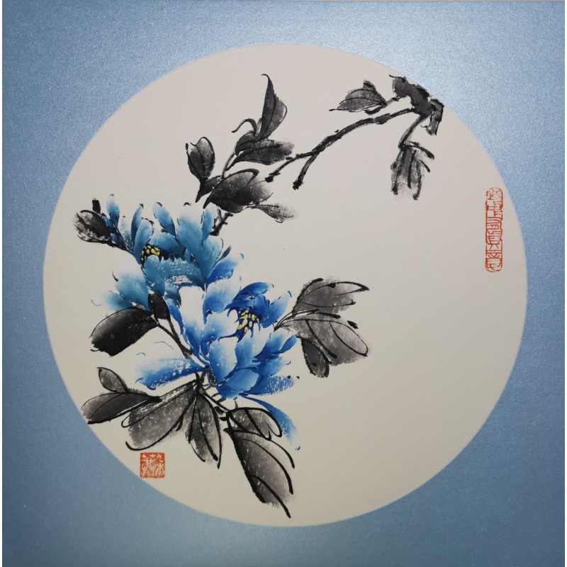Blue peony 1 Blue peony 1