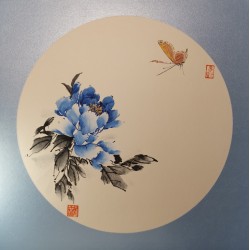 Blue peony 2