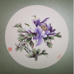 Purple peony 2