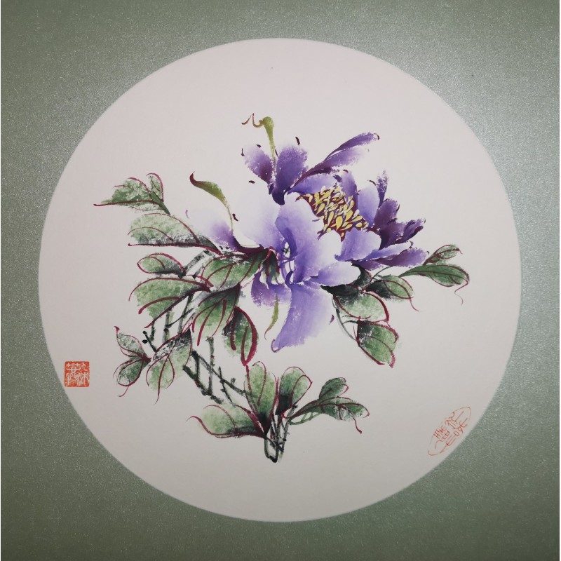 Purple peony 2 Purple peony 2